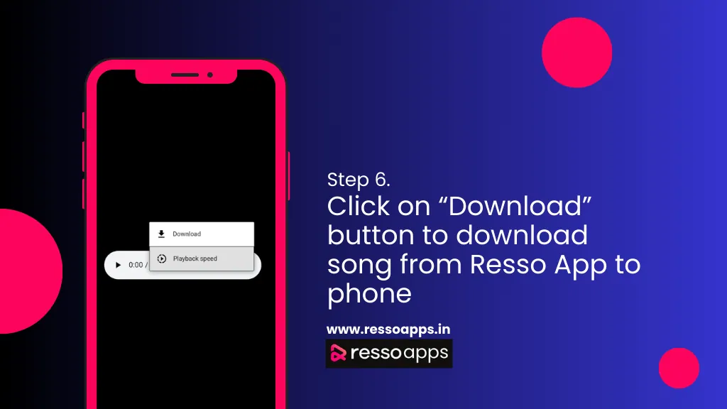 Resso Music Download on Android